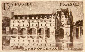 France - Chenonceaux Stamp